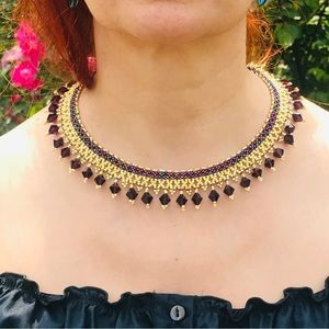 Statement necklace handmade